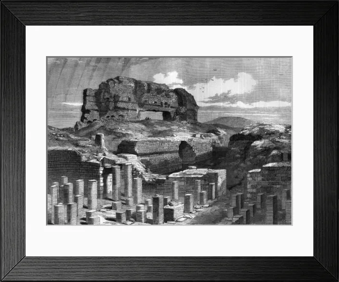 Framed Print : Excavations of Viriconium Framed Print : Excavations of Viriconium
