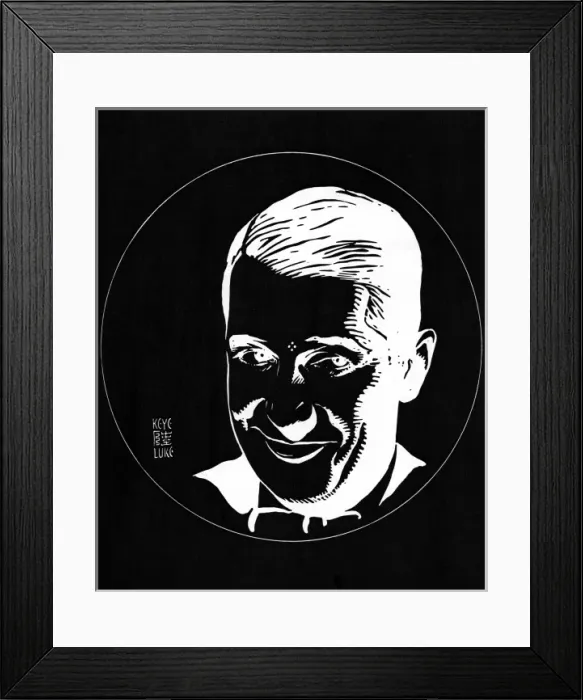 Framed Print : Maurice Chevalier by Keye Luke Framed Print : Maurice Chevalier by Keye Luke