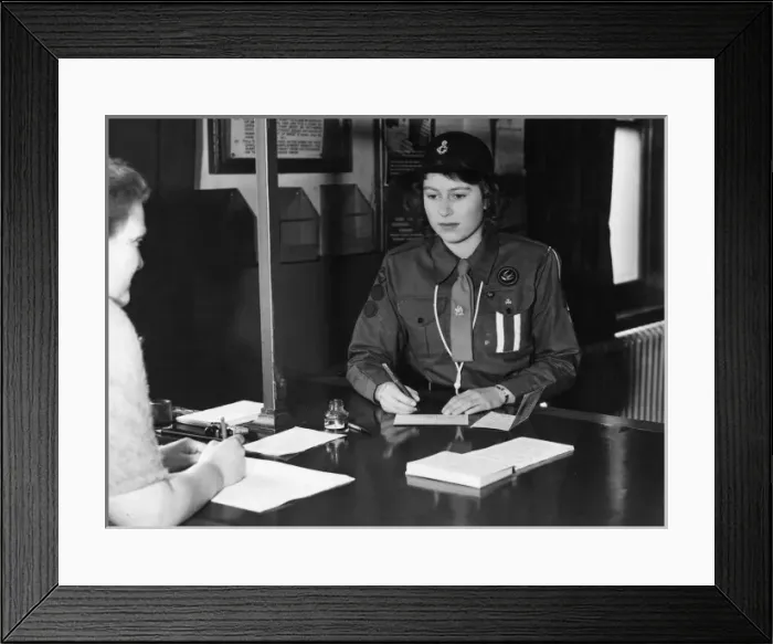 Framed Print : Princess Elizabeth at the Bath Club Framed Print : Princess Elizabeth at the Bath Club