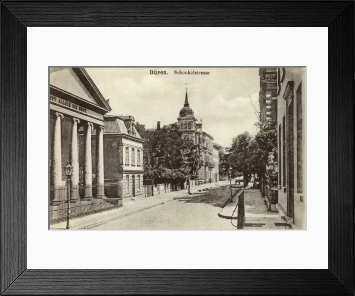 Framed Print : Duren, Germany - Schenkelstrasse Framed Print : Duren, Germany - Schenkelstrasse