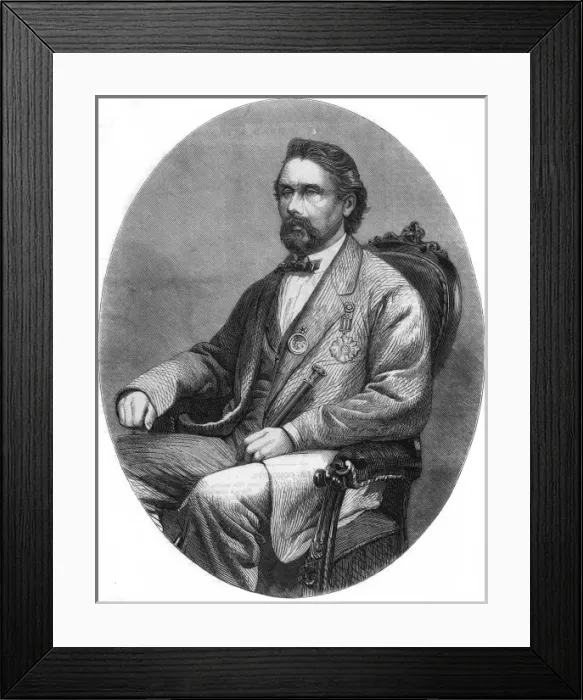 Framed Print : Blondin Portrait Framed Print : Blondin Portrait