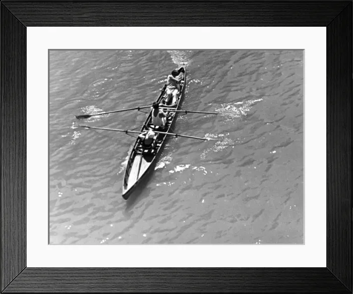 Framed Print : Rowing Boat Framed Print : Rowing Boat