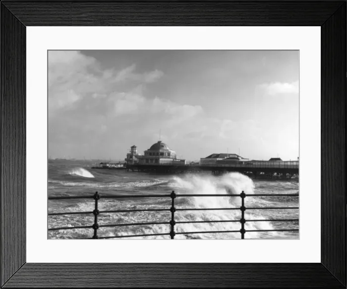 Framed Print : Stormy New Brighton Framed Print : Stormy New Brighton