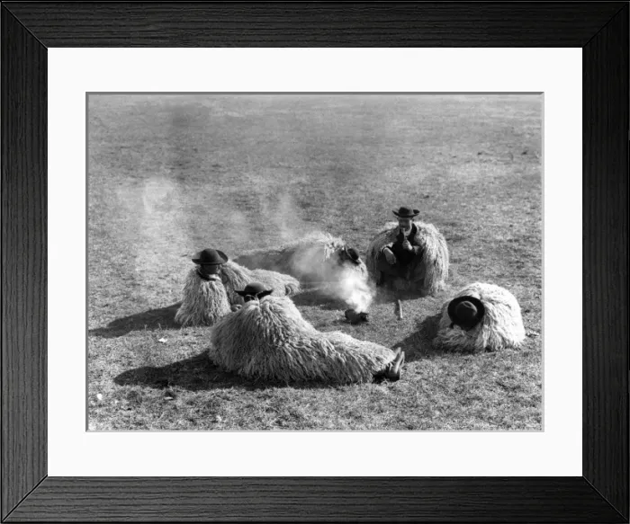 Framed Print : Hungarian Herdsmen Framed Print : Hungarian Herdsmen