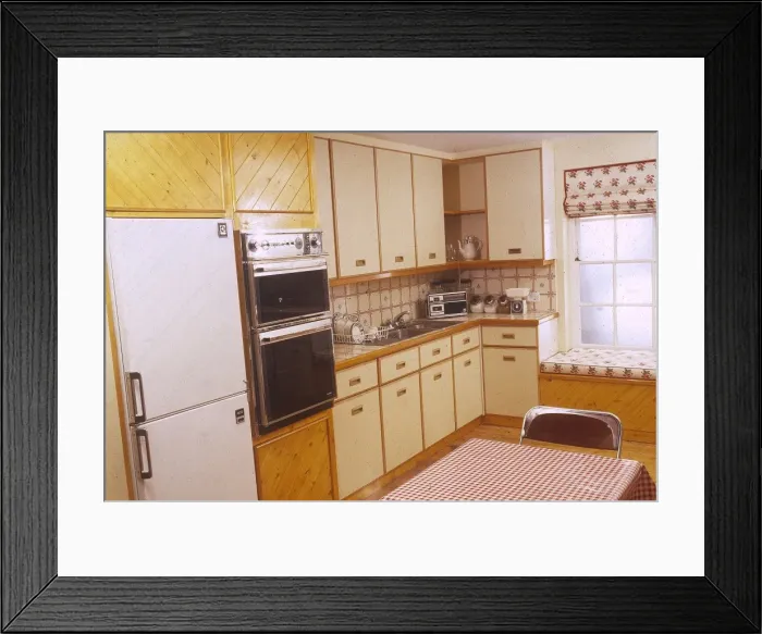 Framed Print : Fitted Kitchen Framed Print : Fitted Kitchen