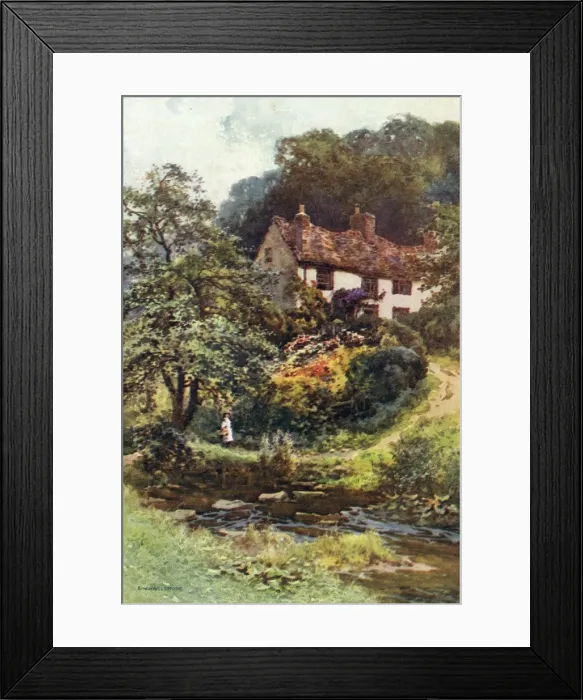 Framed Print : Moorland Cottage Framed Print : Moorland Cottage