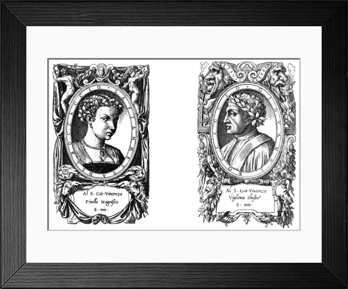 Framed Print : Boccaccio (Vico) Framed Print : Boccaccio (Vico)