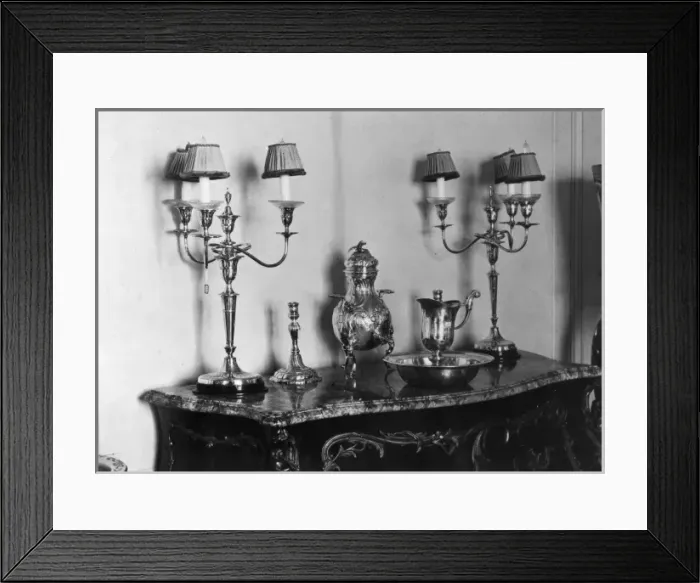 Framed Print : Christening Silver 1818 Framed Print : Christening Silver 1818