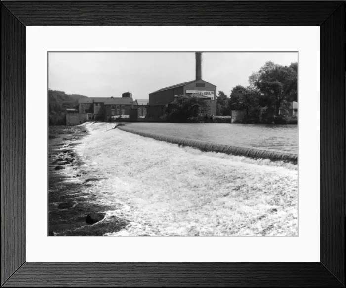 Framed Print : OTLER WEIR Framed Print : OTLER WEIR