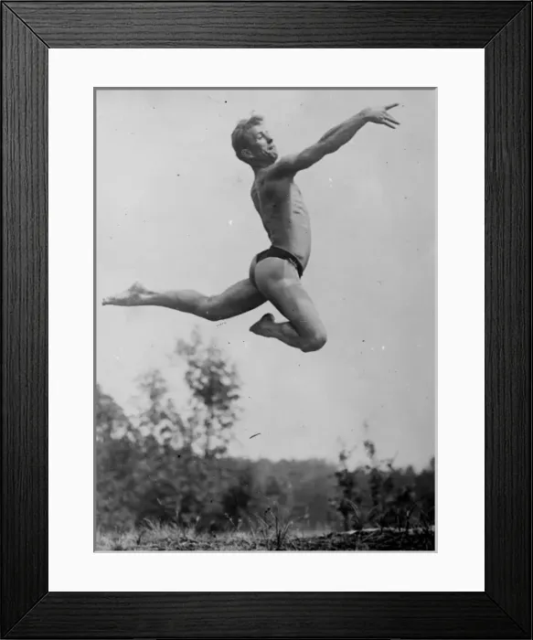 Framed Print : German Athlete Framed Print : German Athlete