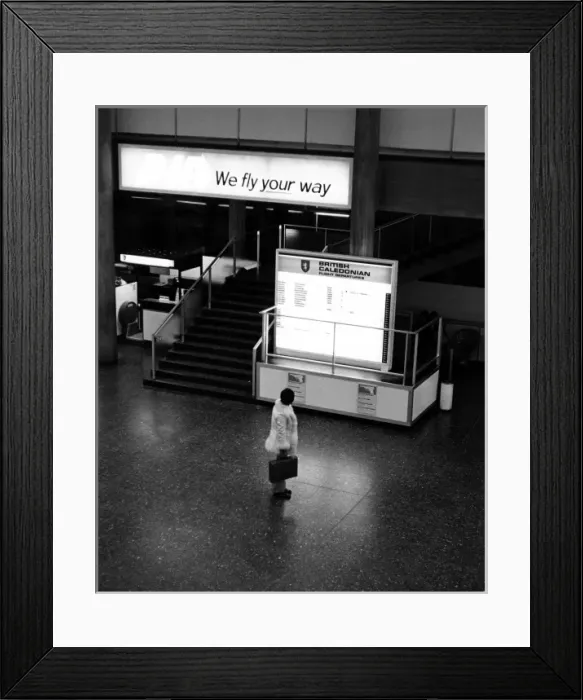 Framed Print : Gatwick Airport 1960S Framed Print : Gatwick Airport 1960S