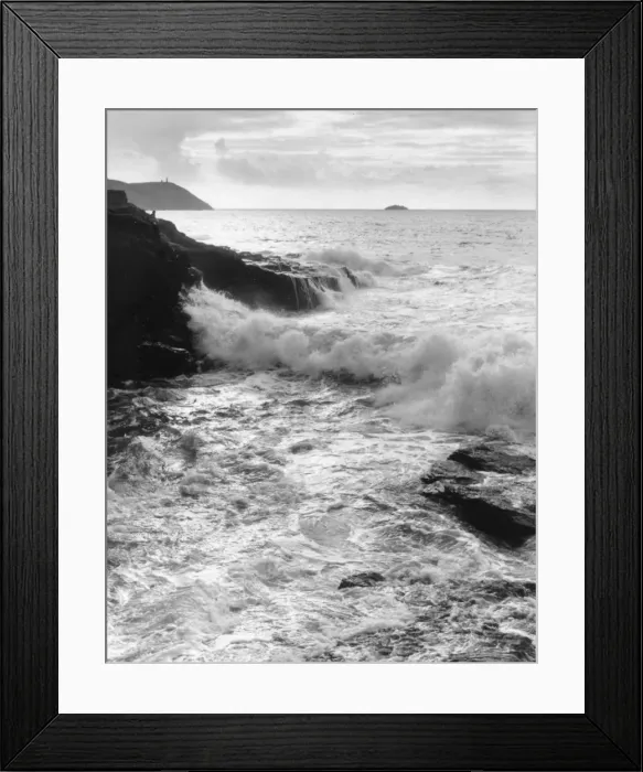 Framed Print : Cornish Coastline Framed Print : Cornish Coastline