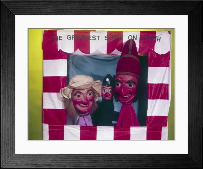 Framed Print : Punch & Judy Framed Print : Punch & Judy