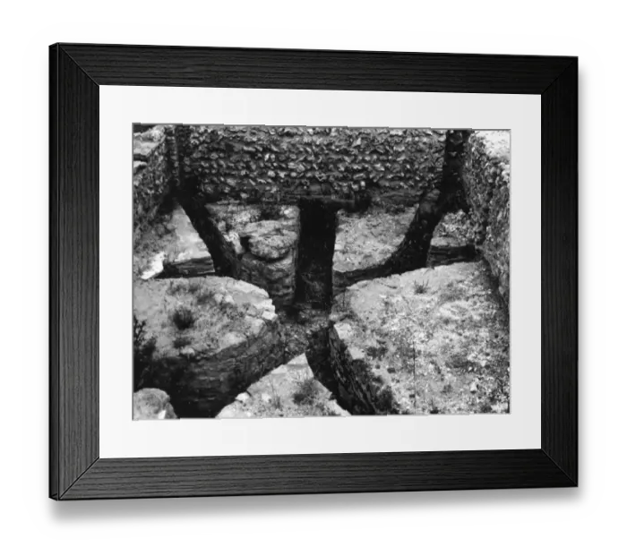 Framed Print : Roman Hypocaust Framed Print : Roman Hypocaust
