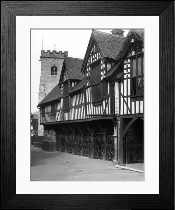 Framed Print : Much Wenlock Guildhall Framed Print : Much Wenlock Guildhall