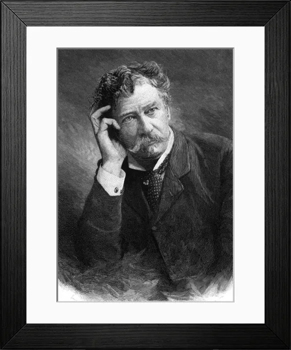 Framed Print : Boehm, Sculptor 1890 Framed Print : Boehm, Sculptor 1890