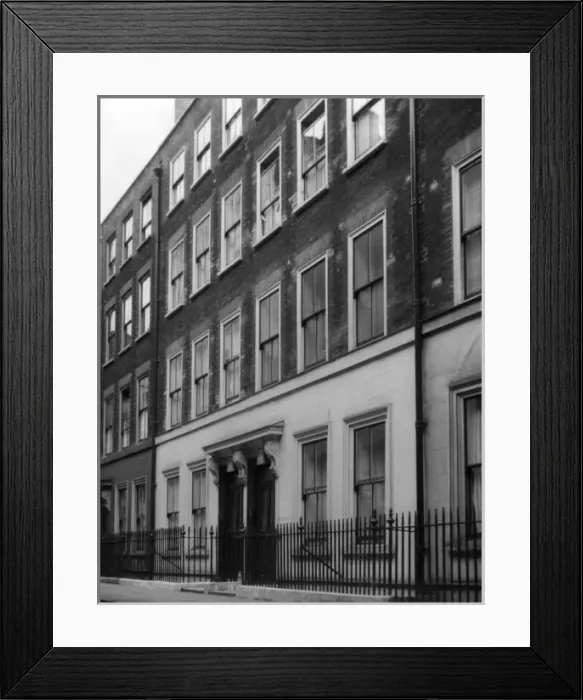 Framed Print : Georgian Town Houses Framed Print : Georgian Town Houses