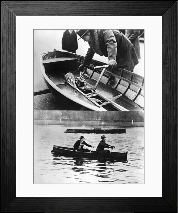 Framed Print : BATH CHAIR BOAT Framed Print : BATH CHAIR BOAT