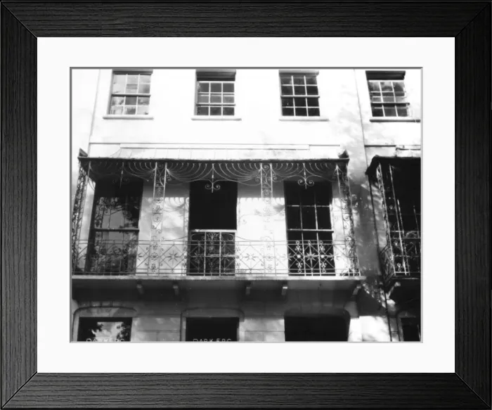 Framed Print : Regency Verandah Framed Print : Regency Verandah