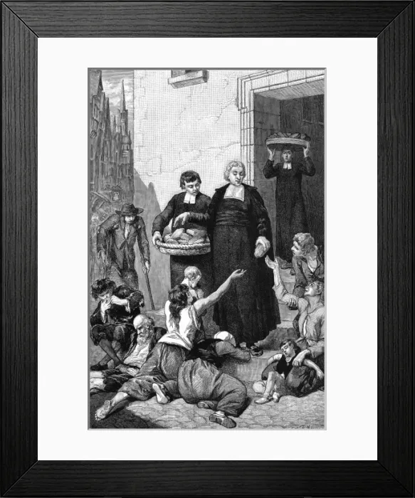 Framed Print : LA Salle Benefacting Framed Print : LA Salle Benefacting