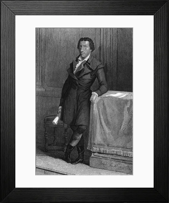 Framed Print : J P Brissot - 4 Framed Print : J P Brissot - 4
