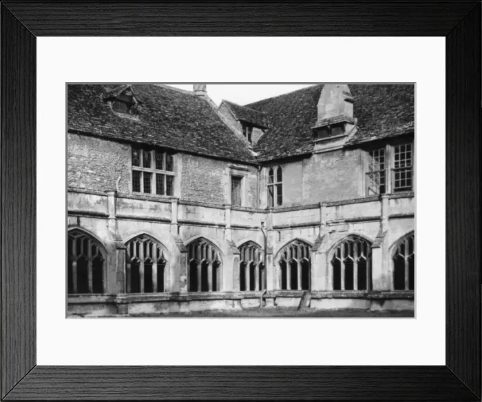 Framed Print : Lacock Abbey Cloisters Framed Print : Lacock Abbey Cloisters