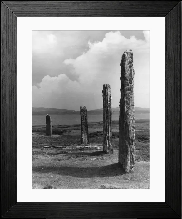 Framed Print : Stones of Stenness Framed Print : Stones of Stenness