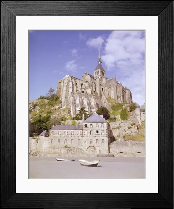 Framed Print : Mont St. Michel Framed Print : Mont St. Michel