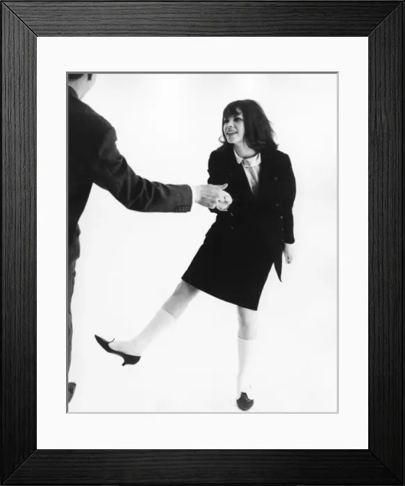 Framed Print : Dancing Model Framed Print : Dancing Model