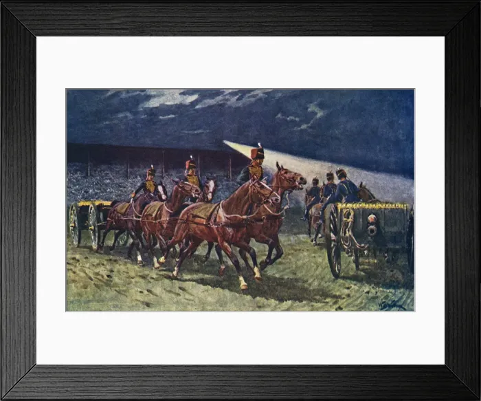 Framed Print : Artillery at Tattoo Framed Print : Artillery at Tattoo