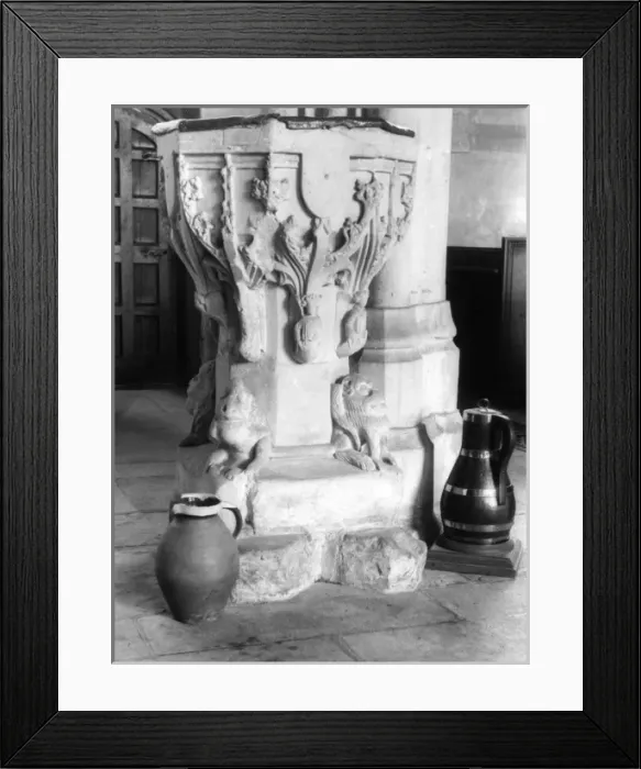 Framed Print : Medieval Font Framed Print : Medieval Font