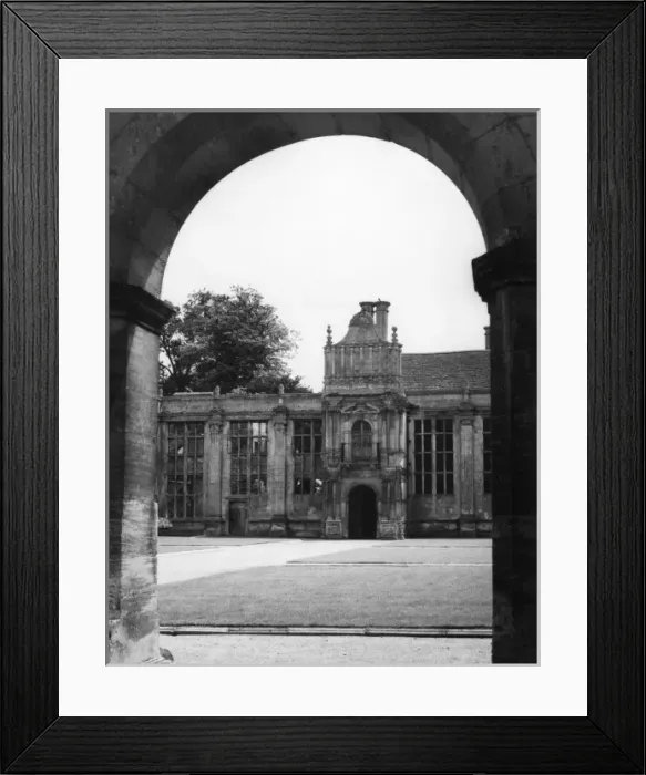 Framed Print : Kirby Hall Courtyard Framed Print : Kirby Hall Courtyard