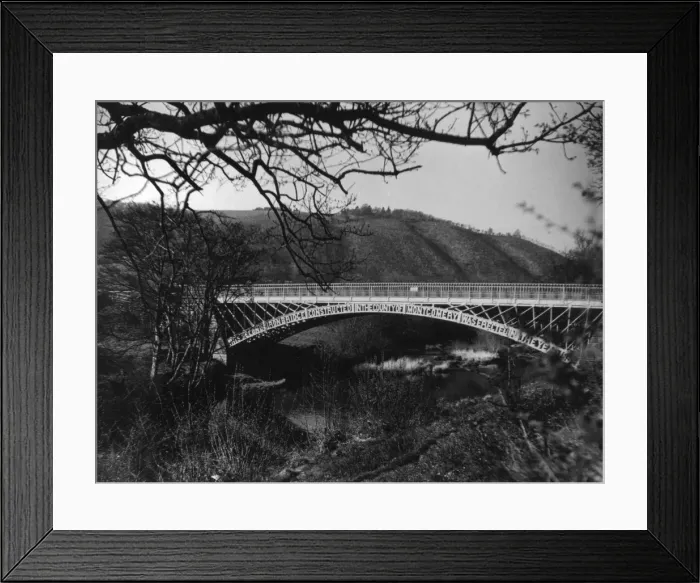 Framed Print : Abermule Bridge Framed Print : Abermule Bridge