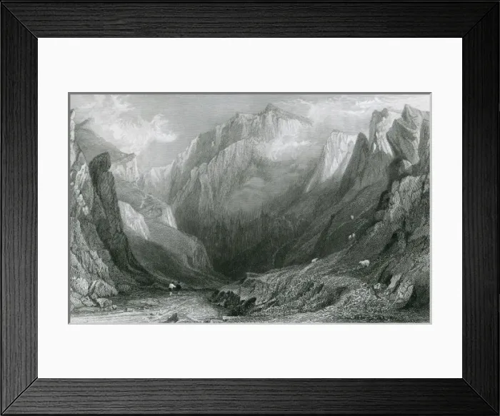 Framed Print : The Vale of the Winnets, Peak District Framed Print : The Vale of the Winnets, Peak District