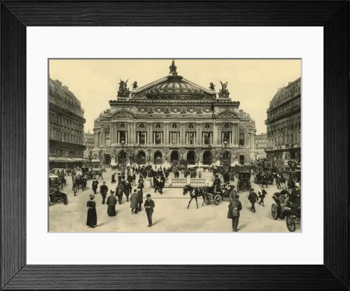 Framed Print : Paris L opera Framed Print : Paris L opera