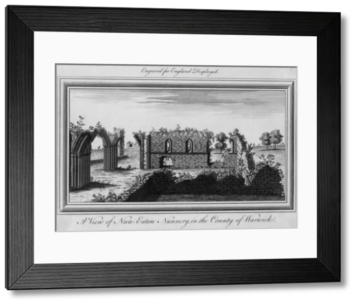 Framed Print : Nuneaton Nunnery, Warwickshire Framed Print : Nuneaton Nunnery, Warwickshire