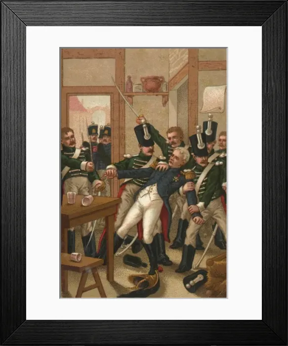 Framed Print : Colonel Caron Arrested Framed Print : Colonel Caron Arrested