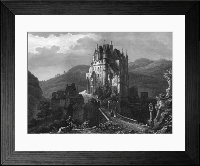 Framed Print : Schloss at Eltz