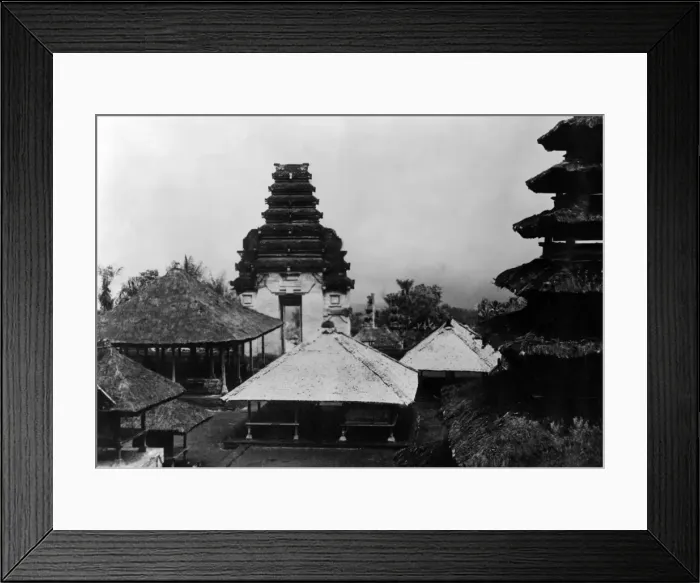 Framed Print : Javanese Hundu Temple Framed Print : Javanese Hundu Temple