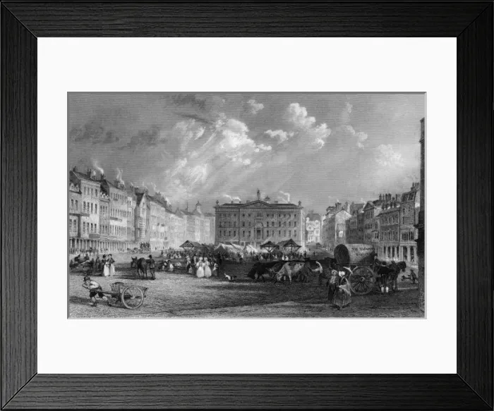 Framed Print : Nottingham Framed Print : Nottingham