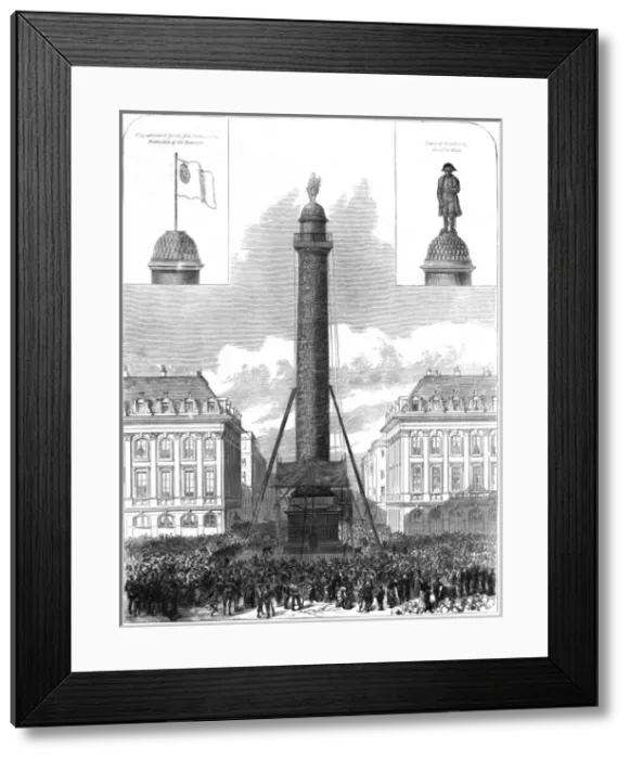 Framed Print : Vendome Column 2 Framed Print : Vendome Column 2