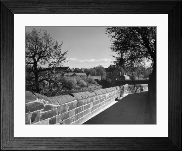 Framed Print : Chester City Walls Framed Print : Chester City Walls