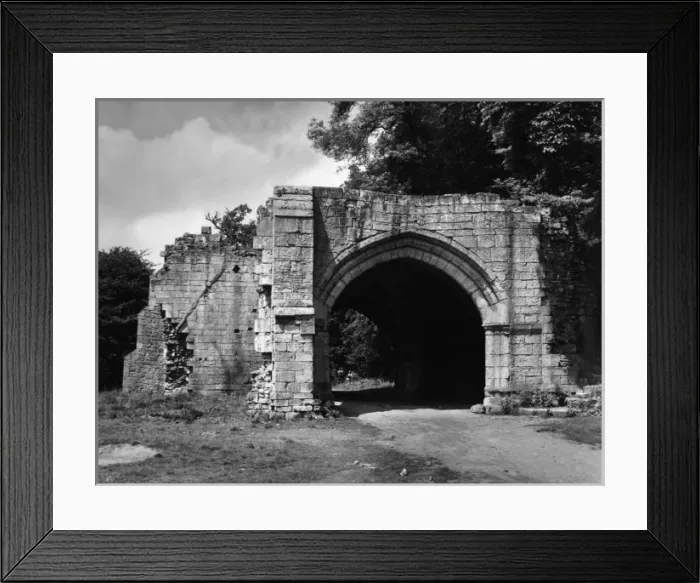 Framed Print : Roche Abbey Gatehouse Framed Print : Roche Abbey Gatehouse