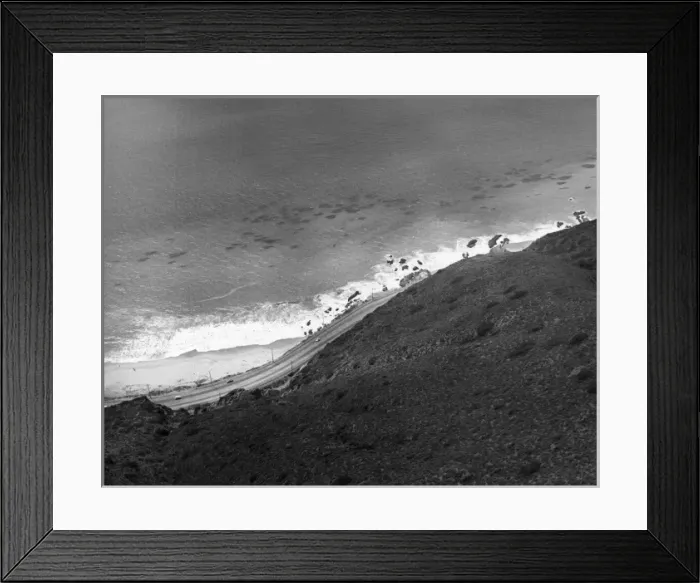 Framed Print : California Coastline Framed Print : California Coastline