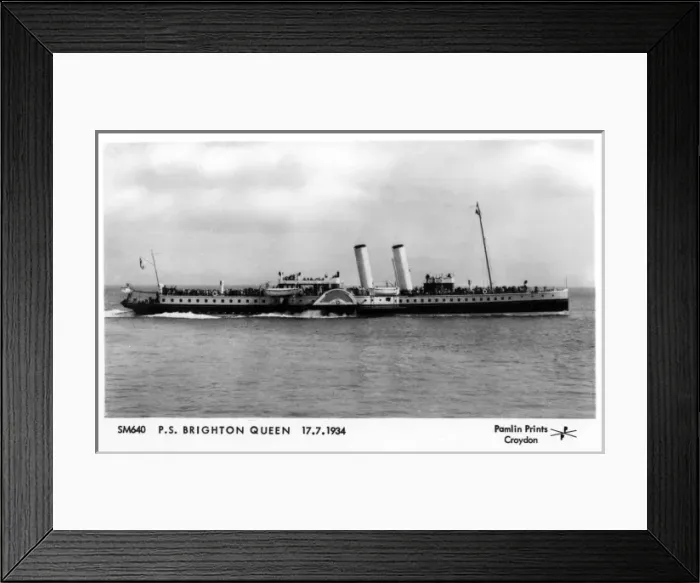 Framed Print : BRIGHTON QUEEN Framed Print : BRIGHTON QUEEN