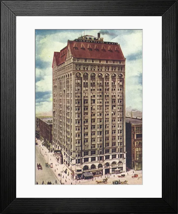 Framed Print : Chicago Masonic Temple Framed Print : Chicago Masonic Temple