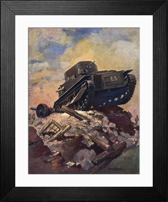 Framed Print : Tank of the 20S Framed Print : Tank of the 20S