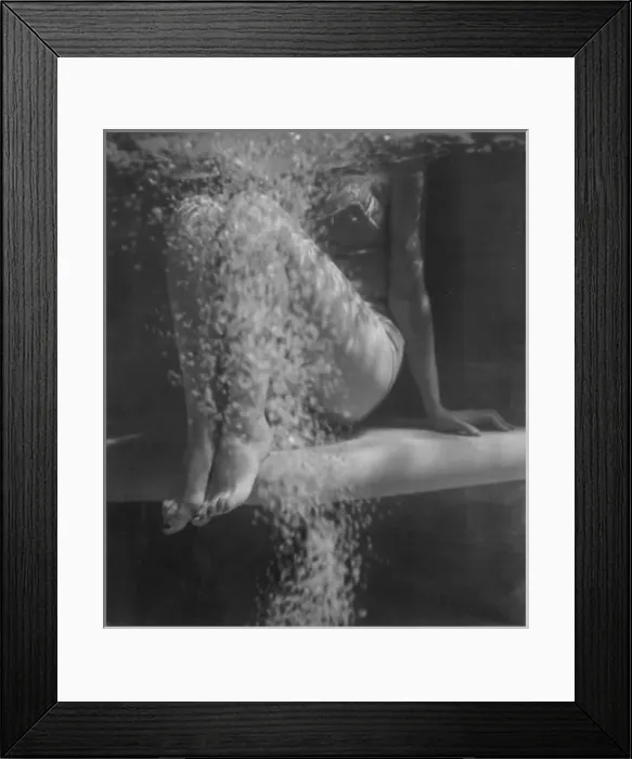 Framed Print : Underwater Legs Framed Print : Underwater Legs