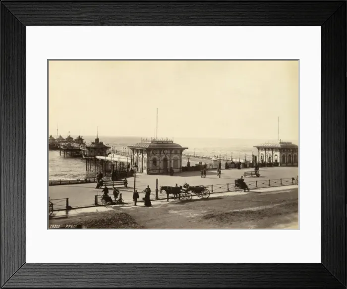 Framed Print : Brighton West Pier Framed Print : Brighton West Pier