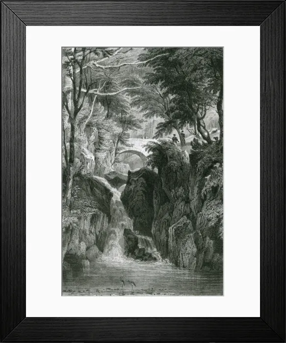 Framed Print : Rydal Falls, Lake District Framed Print : Rydal Falls, Lake District